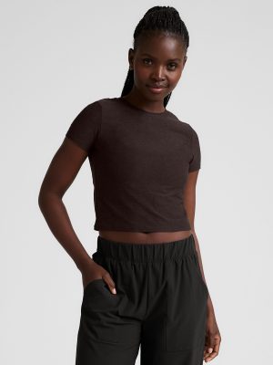 Featherweight Cropped Tee