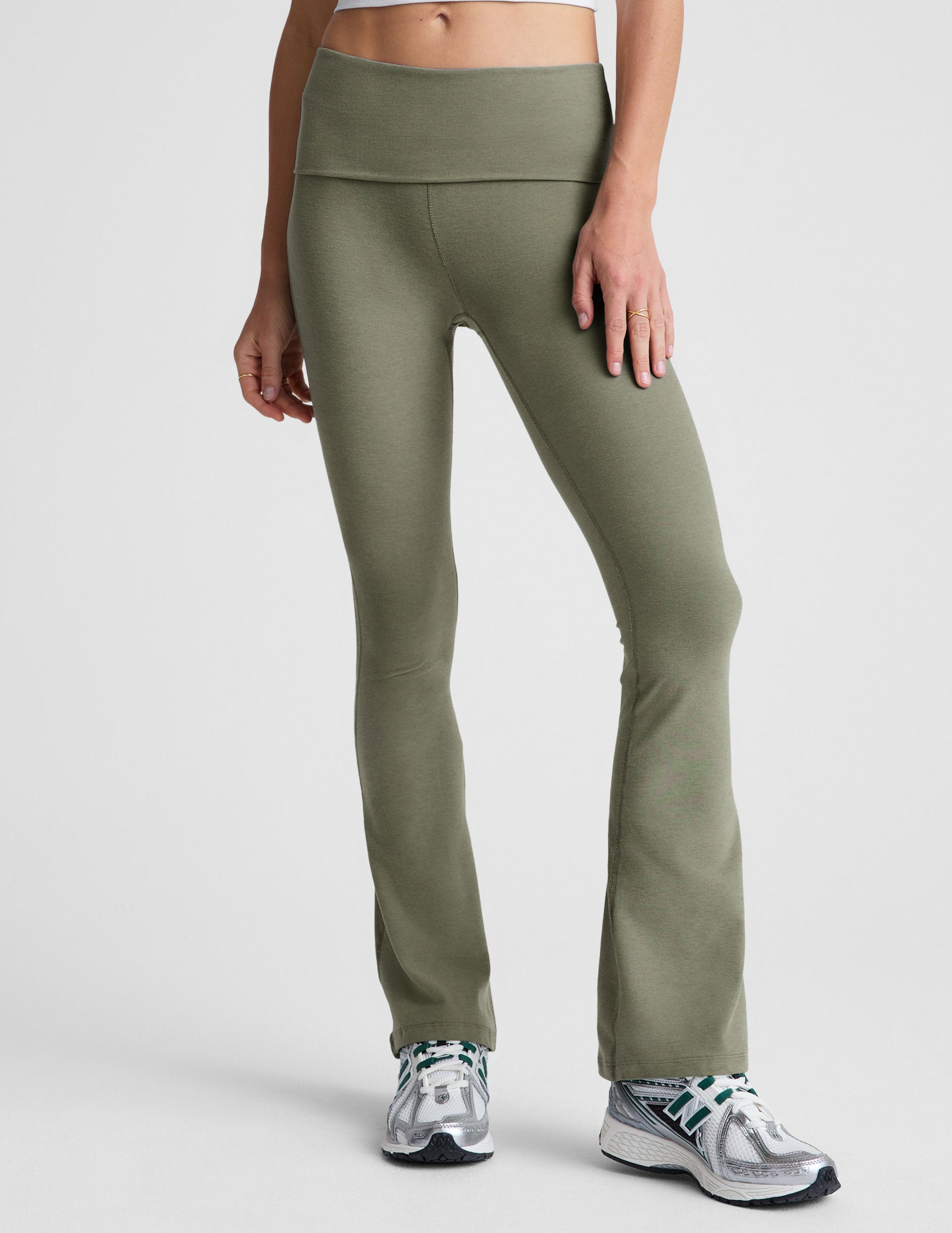 Spacedye Foldover Bootcut Pant - Image 2