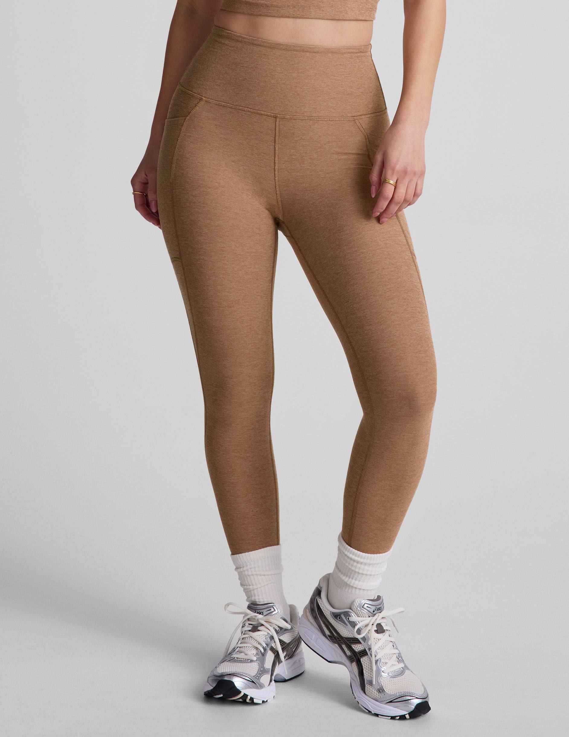 Spacedye Out Of Pocket High Waisted Capri Legging - Image 3